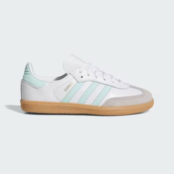 adidas Shoes - Adidas samba white/semi flash aqua